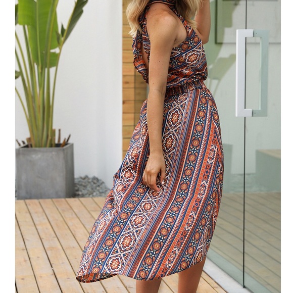 Bohemian Style High-low Dress - Picture 5 of 5